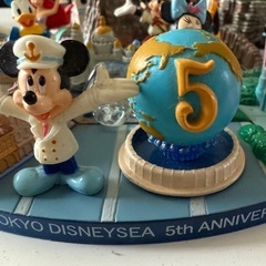 東京ディズニーシー5周年ミニチュアセットの画像