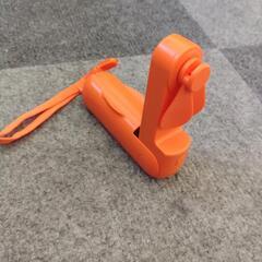 携帯扇風機付きモバイルバッテリーの画像