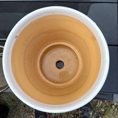 陶器製植木鉢2個セットの画像