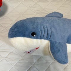100cm大きいサメのぬいぐるみの画像