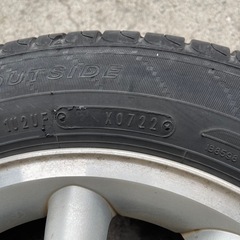 【売れました】ラパン 純正ホイールタイヤセットの画像
