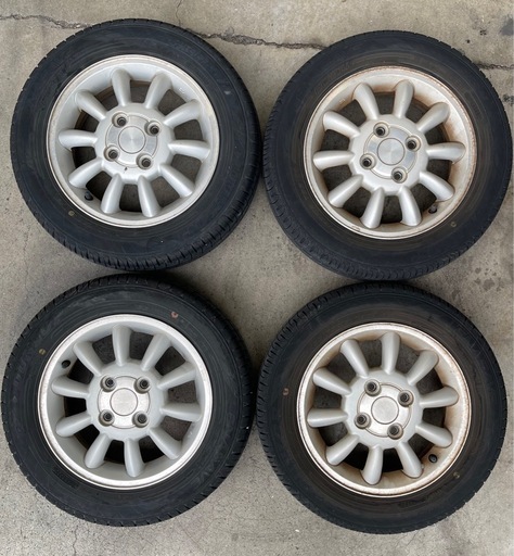 【売れました】ラパン 純正ホイールタイヤセット