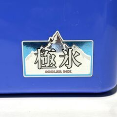 店頭引き渡し 中古 クーラーボックス 極氷 約35L COOLER BOX アウトドア キャンプの画像