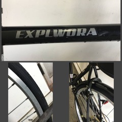 △ v 岐阜発/ EXPLWORA/ 自転車/ 27インチ/ 6段変速/ 走行確認/ 現状品/ R7.7/13 △A-3の画像