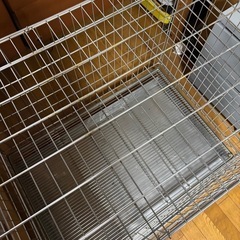ペットケージ(オールステンレス製)大型　の画像