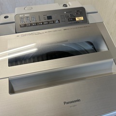 Panasonic 全自動洗濯機　8kg 2016年製の画像