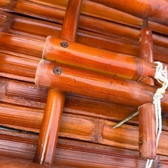 竹製　折りたたみ縁台の画像