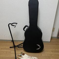 ギターほぼ未使用（ハードケース、スタンド、ストラップ付き）の画像