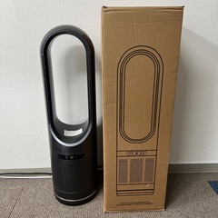 【中古品】Hot＋Cool Bladeless Fan ホットアンドクール 冷暖兼用 タワーファン グレー am-046の画像