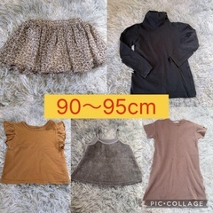 [8月限定]90〜110子供服25点の画像