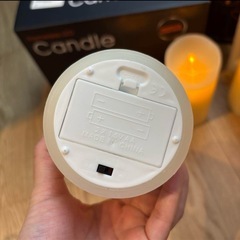 【結婚式】LEDキャンドル 6個セット リモコン付きの画像