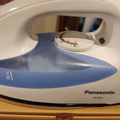 【美品】Panasonic　コード付スチームアイロン　NI-S33の画像