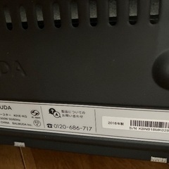 BALMUDA スチームトースター K01E-KG ブラックの画像