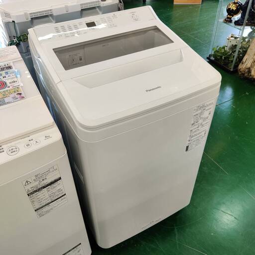 Panasonic 洗濯機 NA-FA80H9 新生活 2021年 パナソニック Panasonic 全自動洗濯機 FAシリーズ 洗濯8.0kg 泡