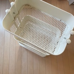 IKEA RÅSKOG ロースコグ ワゴン, ホワイト, 35x45x77 cmの画像