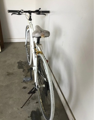 △ v 岐阜発/ L.I.G/ MOVE/ クロスバイク/ 7段変速/ 自転車/ 700×28c/ サドル破れあり/ 走行確認/ 現状品/ R7.6/2 △A-1