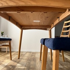 大塚家具　ダイニングテーブルセット
の画像