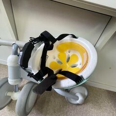 バランスバイク　キッズバイク　ヘルメット付の画像