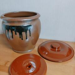 (お取引中です)陶器の甕(かめ) 3点セットの画像
