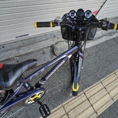 [BRIDGESTONE]CFJ(クロスファイヤージュニア)22型 MTB 外装7段/点灯虫/コスモバイオレットの画像