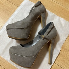 ESPERANZA ストラップ付きハイヒール 23.0cmの画像