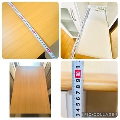 美品 キッチン収納棚 セージ 幅60×奥行39.5×高さ89cm スライド棚付き コンセント付き すりガラス ホワイトの画像