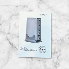 【新品未使用】320W 充電器 GaNFastⅢ 8ポート 100W 1.5m PD3.0対応の画像
