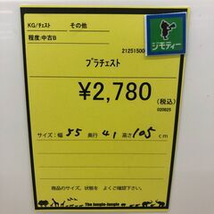 【ジャングルジャングル和歌山店】【Wa1930】プラチェスト ５段リユースショップ リサイクルショップ 中古家具 中古家電 中古自転車 古着 冷蔵庫 洗濯機 エアコン 電子レンジ テレビ オフィス家具 ヴィンテージ アンティーク  和歌山市 岩出市 海南市 岬町 和歌山 大阪の画像
