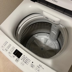 (予約中)洗濯機(Haier 5.5kg)の画像