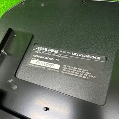 ALPINE アルパイン　TMX-R1050VG 10.2インチ　 フリップダウンモニター　リアビジョン　社外　動作確認済み　241203048 ALPINEの画像