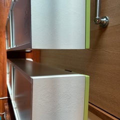 CD 収納　ディスプレイ　グリーン　CDラック 見せる収納 の画像