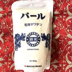 粉末ゼラチン500ℊ×４袋の画像