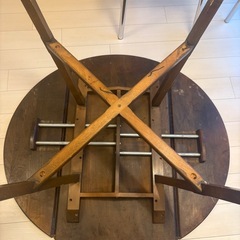 【希少】ERCOL オールドコロニアル 伸長式 ダイニングバタフライテーブル アーコールの画像