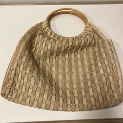 夏向きバッグ・保冷バッグ・新品ハンカチ3点セットの画像