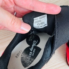 ミッキー　ベビー靴　13.0cmの画像