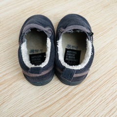 スリッポン　冬　ベビー靴　13.0cmの画像