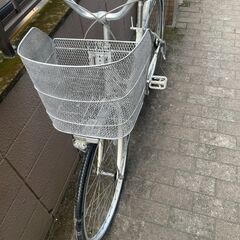 リサイクルショップどりーむ荒田店　No418 自転車　２６インチ　シティサイクル　LEDライト付き♪　シンプルで乗りやすい♪の画像