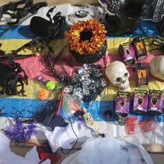購入価格1万円相当→1000円ハロウィーンデコレーションいっぱいの画像