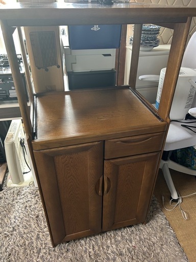 カリモク レンジ台