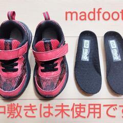 使用１週間 madfoot！子供靴 スニーカー 15cmの画像