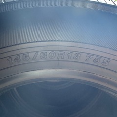 新車外し 145/80r13 Blu Earth Es  の画像