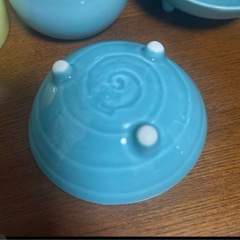 陶器 小皿 小鉢 脚付きの画像