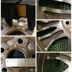 ★ SR1132 スバル SUBARU 純正 ホイール 17インチ 17×7J 5穴 PCD100 4本 アルミホイール レガシィ アウトバック 等 直接引取可 石狩市の画像