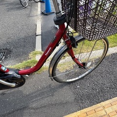 中古Panasonic電動アシスト自転車　8Ah 大阪の画像
