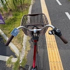 中古Panasonic電動アシスト自転車　8Ah 大阪の画像