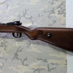 マルシン　モーゼルKar98K  ウッドストック　エアーコッキングガン　ジャンク品の画像
