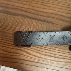 早い者勝ち、美品✨　louisvuitton ルイヴィトン ベルト モノグラム 黒 革の画像