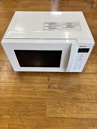 【2024年製】Panasonic 電子レンジ NE-FL1A-W 動作確認済 2024年製 Panasonic電子レンジ NE-FL1A-W (ReuLabリユラボ) 武蔵