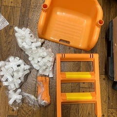 A2508-128 アンパンマン にこにこDX ブランコパーク ※部品全てあるか不明 のれんが付属してないです 中古の画像