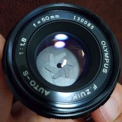 超希少なM42マウント　OLYMPUS F.ZUIKO AUTO-S F1.8 50mm　★良品の画像
